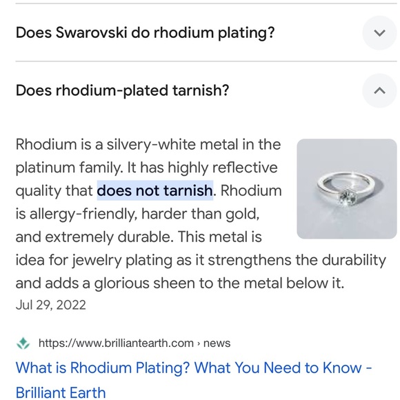 Swarovski Ring Set 2 Rings Silver White Rhodium Unique Cut/Eternity Band - Picture 6 of 14